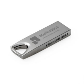 Mini pendrive P SLIM 01 srebrny 32GB