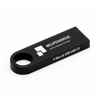 Mini pendrive P SLIM 02 czarny 2GB